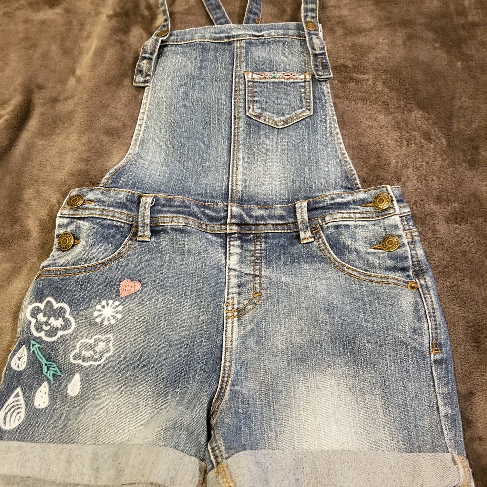 New without tags girls jean overalls